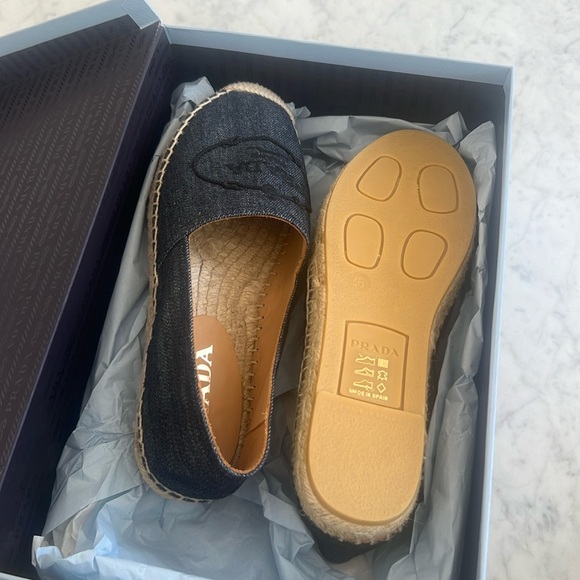 Prada Denim Espadrille - Picture 2 of 3